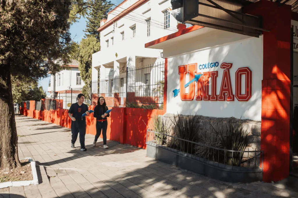 Fachada histórica do Colégio União em Uruguaiana